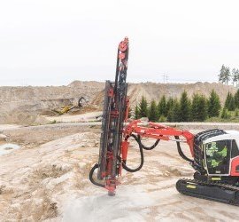 Бурові верстати з виносним перфоратором